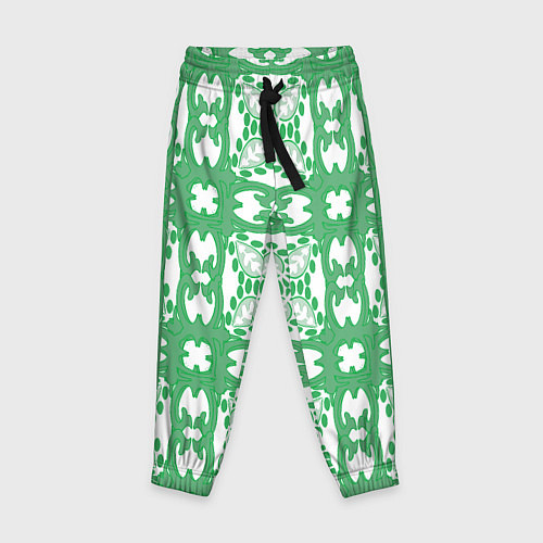 Детские брюки Лепестки в квадрате / 3D-принт – фото 1