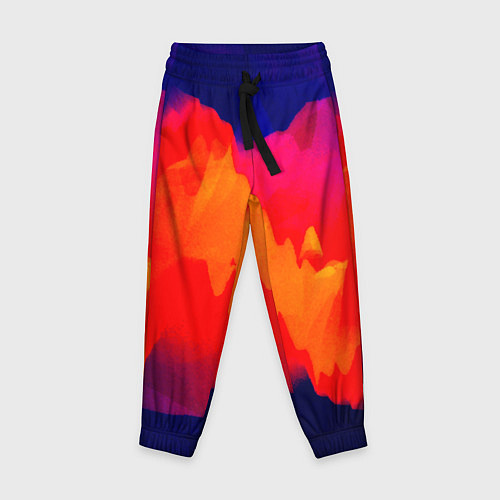 Детские брюки Битва полигонов нейростеть / 3D-принт – фото 1