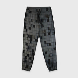 Брюки детские Digital pixel black, цвет: 3D-принт