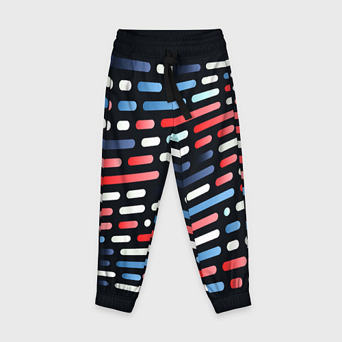 Детские брюки Vanguard neon pattern / 3D-принт – фото 1