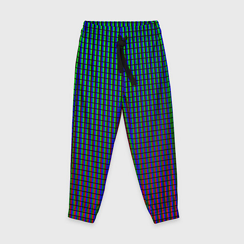 Детские брюки Multicolored texture / 3D-принт – фото 1
