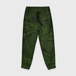 Детские брюки Зеленое размытие абстракция