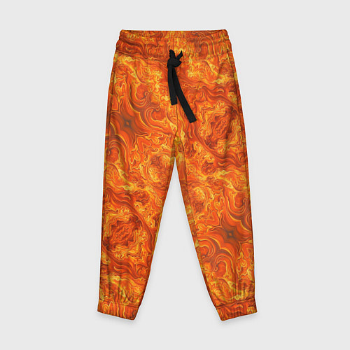 Детские брюки Пламенный пожар / 3D-принт – фото 1