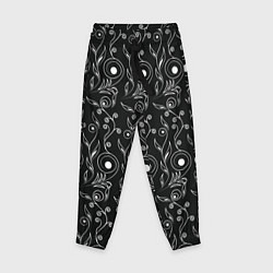 Детские брюки Black style pattern