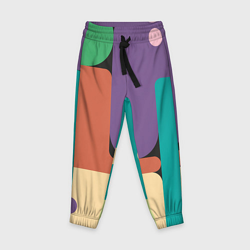 Детские брюки Современный авангард / 3D-принт – фото 1