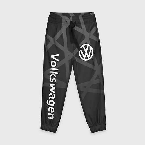 Детские брюки Volkswagen - classic black / 3D-принт – фото 1