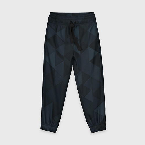 Детские брюки Тёмно-синий треугольный / 3D-принт – фото 1
