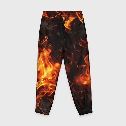 Детские брюки Fire style / 3D-принт – фото 1