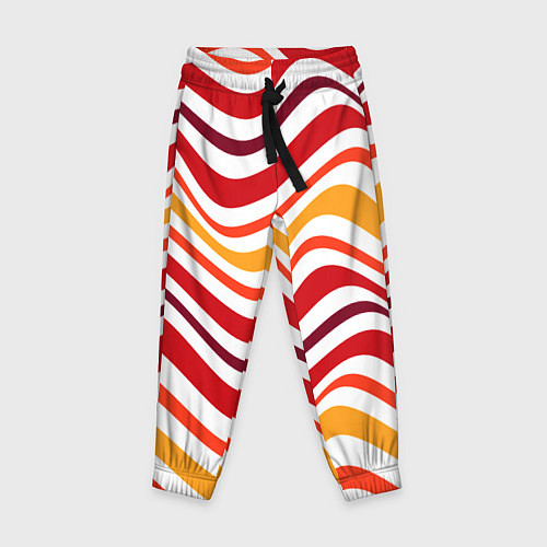 Детские брюки Модные линии / 3D-принт – фото 1