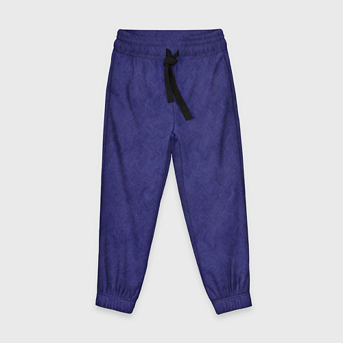 Детские брюки Фиолетовая текстура волнистый мех / 3D-принт – фото 1