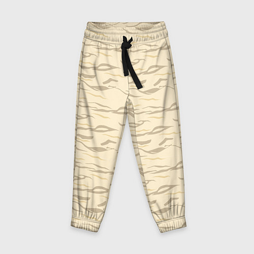 Детские брюки Пастельный тигр / 3D-принт – фото 1