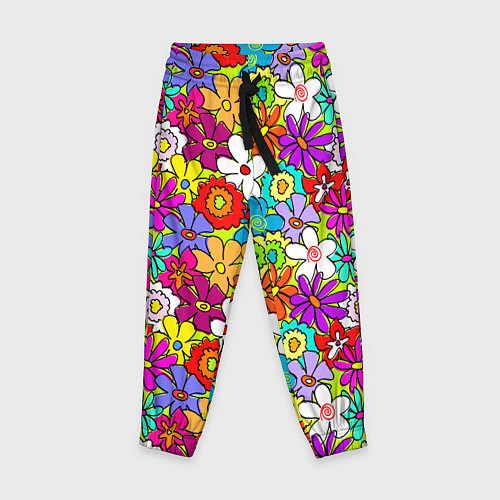 Детские брюки Floral multicolour / 3D-принт – фото 1