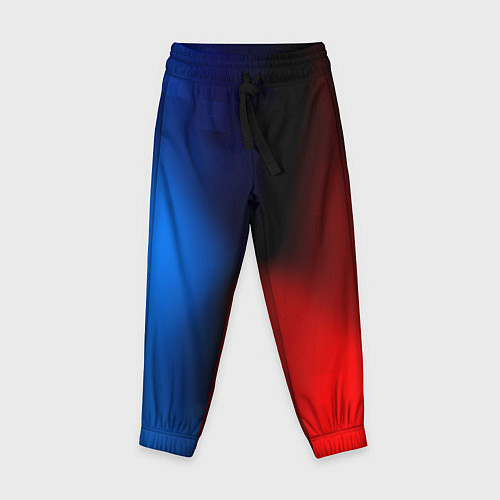 Детские брюки Неоновый градиент краски / 3D-принт – фото 1