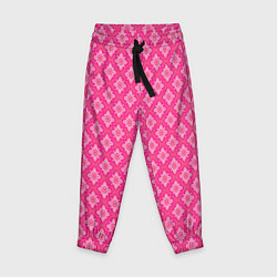 Детские брюки Паттерн узоры розовый