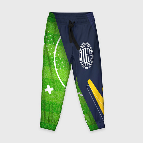 Детские брюки AC Milan football field / 3D-принт – фото 1