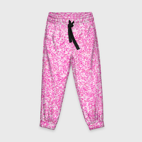 Детские брюки Светло-розовый текстура напыление / 3D-принт – фото 1