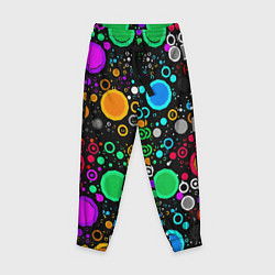Детские брюки Разноцветные круги