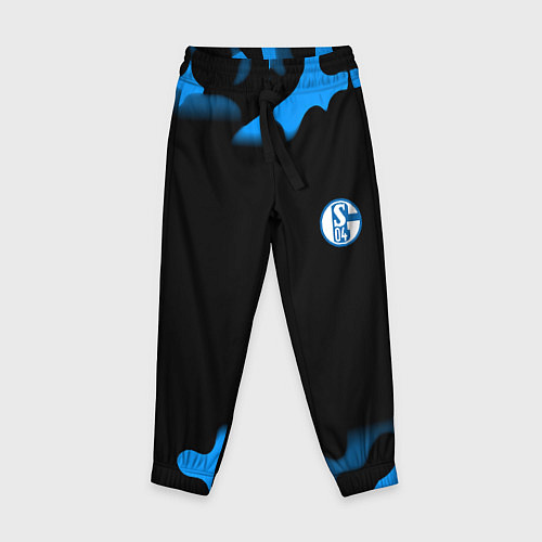 Детские брюки Schalke 04 fc camo / 3D-принт – фото 1