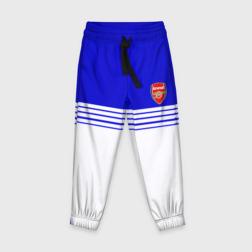 Детские брюки Arsenal fc sport geometry / 3D-принт – фото 1