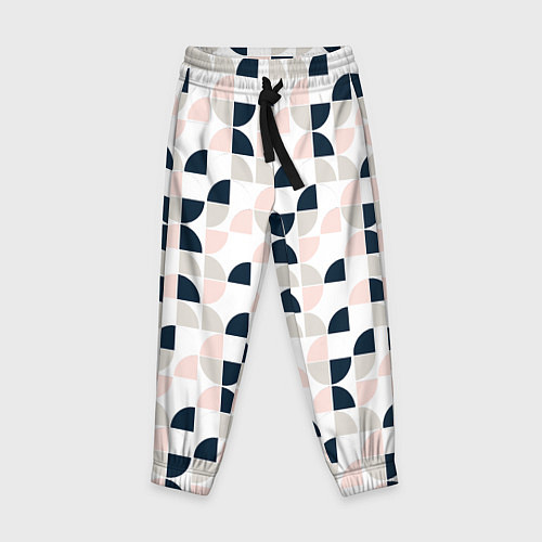 Детские брюки Узор полукруг / 3D-принт – фото 1