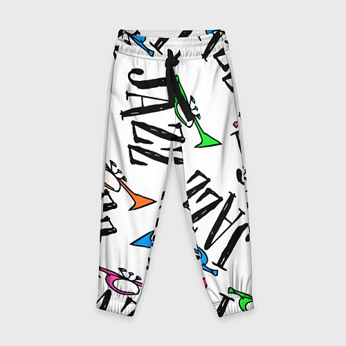 Детские брюки Just jazz in color / 3D-принт – фото 1