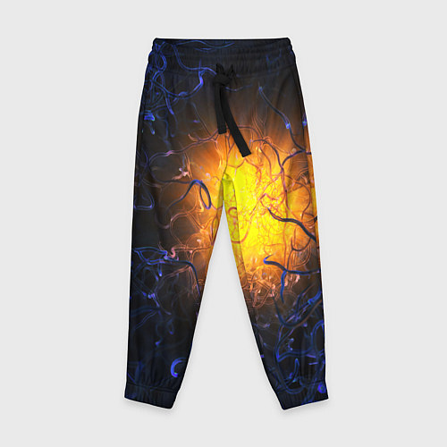 Детские брюки Абстракция зарождение звезды / 3D-принт – фото 1