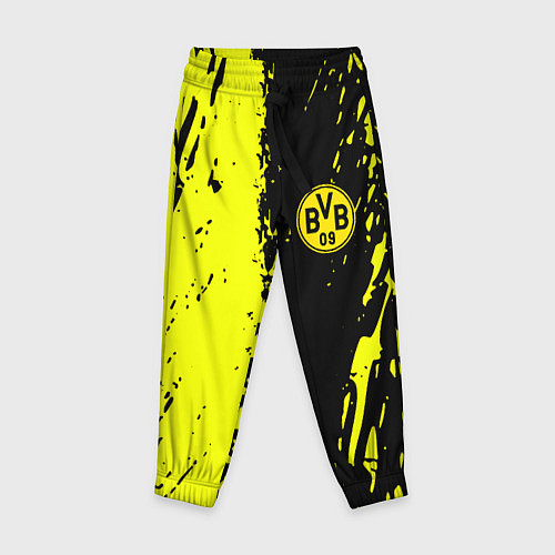 Детские брюки Borussia краски текстура / 3D-принт – фото 1