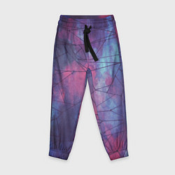 Брюки детские Космическая туманность: паутина, цвет: 3D-принт