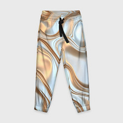 Детские брюки Жидкое белое золото
