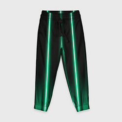 Детские брюки Neon turquoise