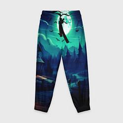 Брюки детские Day of the Dead - Хэллоуин, цвет: 3D-принт