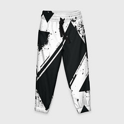 Детские брюки Color black white