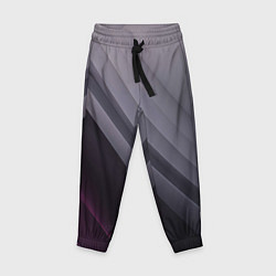 Брюки детские Color black grey, цвет: 3D-принт