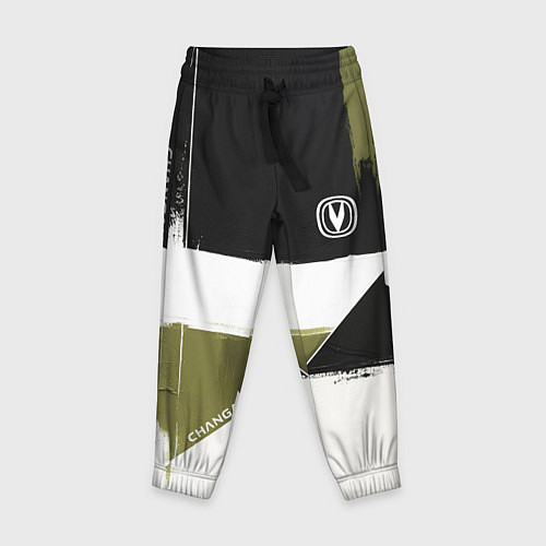 Детские брюки Changan логотип / 3D-принт – фото 1