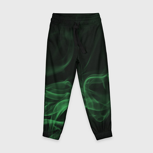 Детские брюки Color smoke green / 3D-принт – фото 1