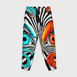 Детские брюки Глаз и щупальца