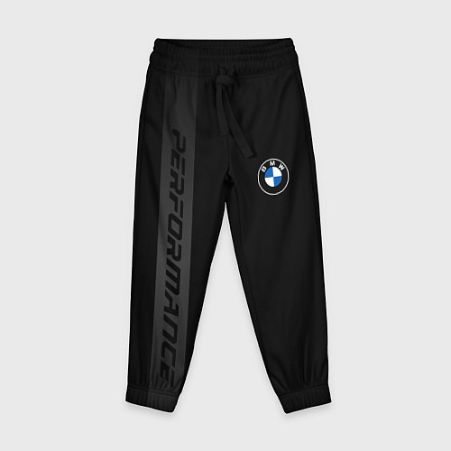 Детские брюки BMW - перфоманс монохром / 3D-принт – фото 1