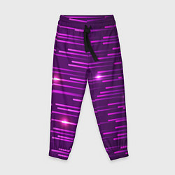 Детские брюки Цветные светящиеся полосы