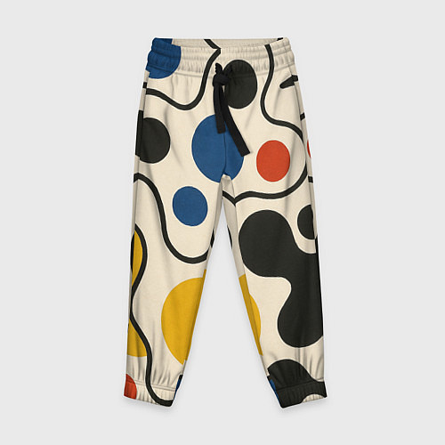 Детские брюки Пятна / 3D-принт – фото 1
