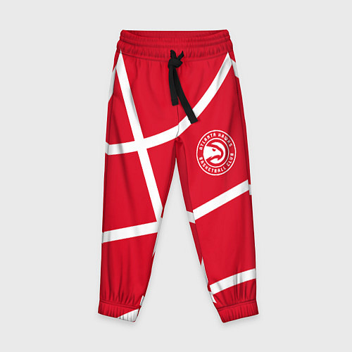 Детские брюки Atlanta Hawks NBA team / 3D-принт – фото 1