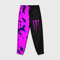 Брюки детские Monster energy neon camo, цвет: 3D-принт