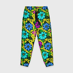 Детские брюки Паттерн незатейливые цветочки