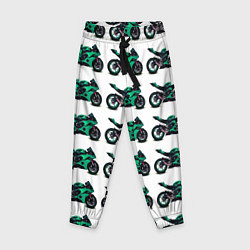 Детские брюки Motorcycle turquoise