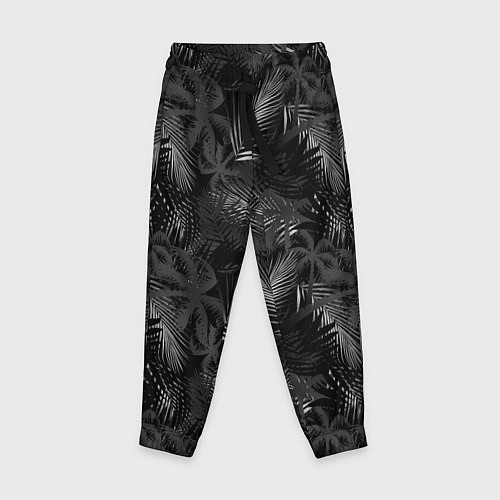 Детские брюки Palm black and white / 3D-принт – фото 1