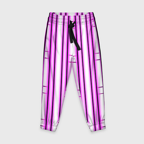 Детские брюки Neon pink / 3D-принт – фото 1