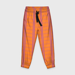 Детские брюки Color orange cage