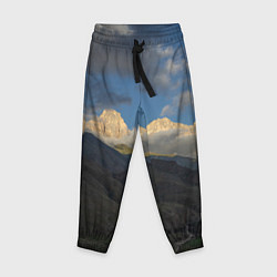 Брюки детские Массив Метеген, цвет: 3D-принт