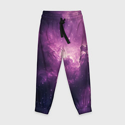 Брюки детские Облака в космосе, цвет: 3D-принт