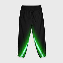 Брюки детские Color neon green, цвет: 3D-принт
