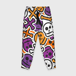 Детские брюки Funny skulls